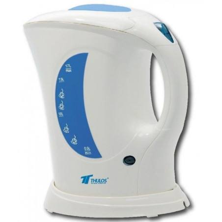 Hervidora sin cable 1.7L, resistencia de acero inoxidable. Thulos TH-HV1700 Thulos Hervidores de Agua TH-HV1700