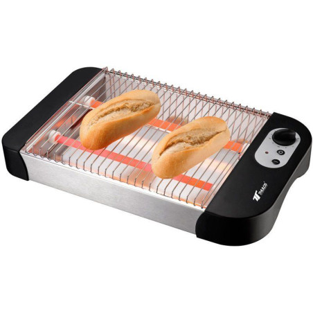 Flat toaster with 6 temperature levels, 600W. Thulos TH-TP101.