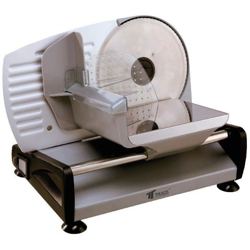 Meat slicer with cutting thickness adjustment, power: 150W Thulos T...