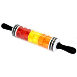Roller with 9 fun cookie cutters. THULOS F-697