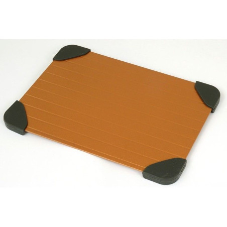 Aluminum quick defrost tray with copper infused exterior. THULOS TH...