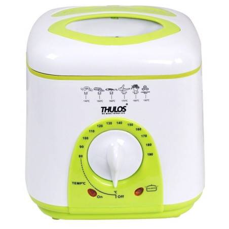 Electric fryer, total capacity 1 liter Oil: 0.75L + Basket: 0.25L.)...