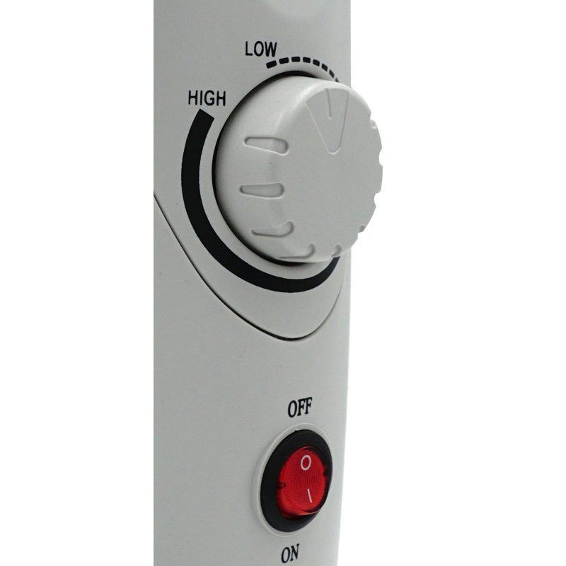 Mini Radiador de aceite de 5 elementos de calor. Potencia: 500W. THULOS TH-RAC502 Thulos Radiadores TH-RAC502