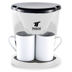 Coffe maker with two cups, 450W. THULOS TH-CM03