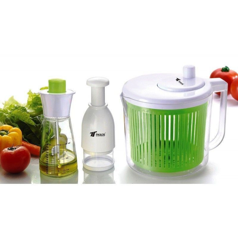 Set de cocina de 3 piezas. Escurridor, picador y batidora. THULOS TH-888A Thulos Escurridores TH-888A