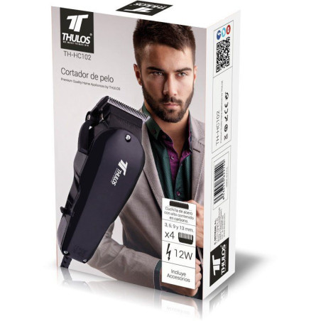 HAIR TRIMMER, includes accessories. THULOS TH-HC102.