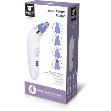 Pore Cleaning Device, with 4 interchangeable heads. THULOS TH-BY01