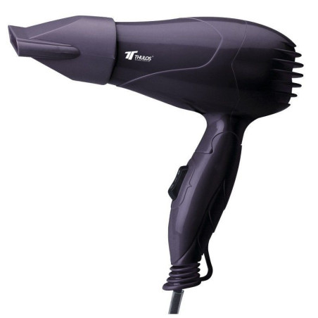 Travel hair dryer, 2 speeds and 2-position temperature selector, 85...