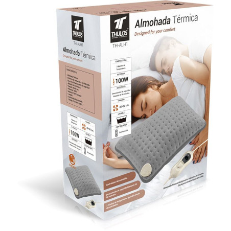 Heating Pillow with 3 temperatures and 100W. THULOS TH-ALH1