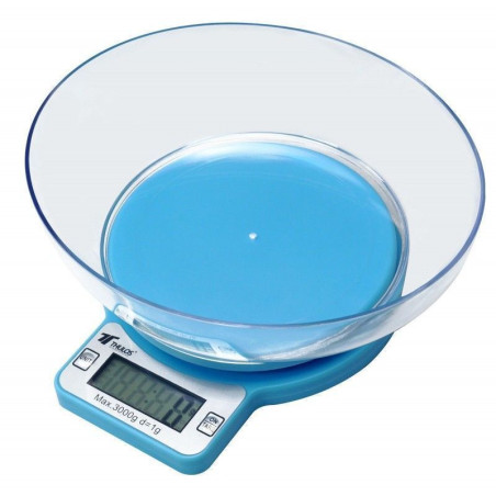 Digital kitchen scale, capacity 3Kg. THULOS TH-DS8022
