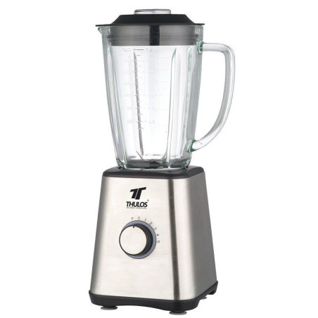 Glass blender, stainless steel body. 1.8 liters and 1200W. THULOS T...