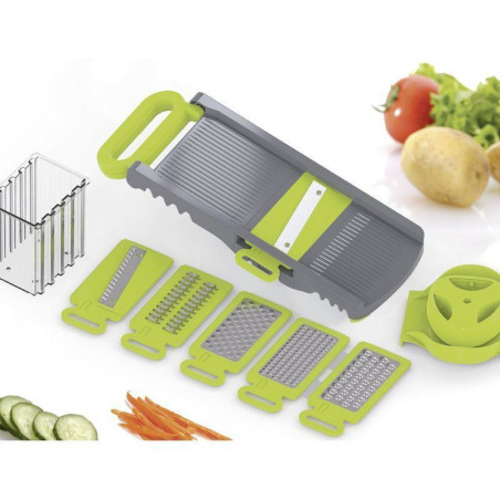 6 in 1: Manual food grater. THULOS TH-KA008