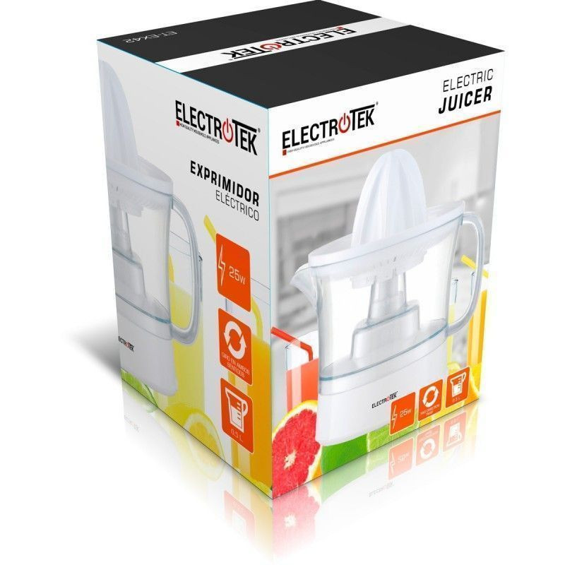ET-EX50 - Exprimidor eléctrico 25W, jarra 0.5L. ELECTROTEK ET-EX50 - ElectroTek