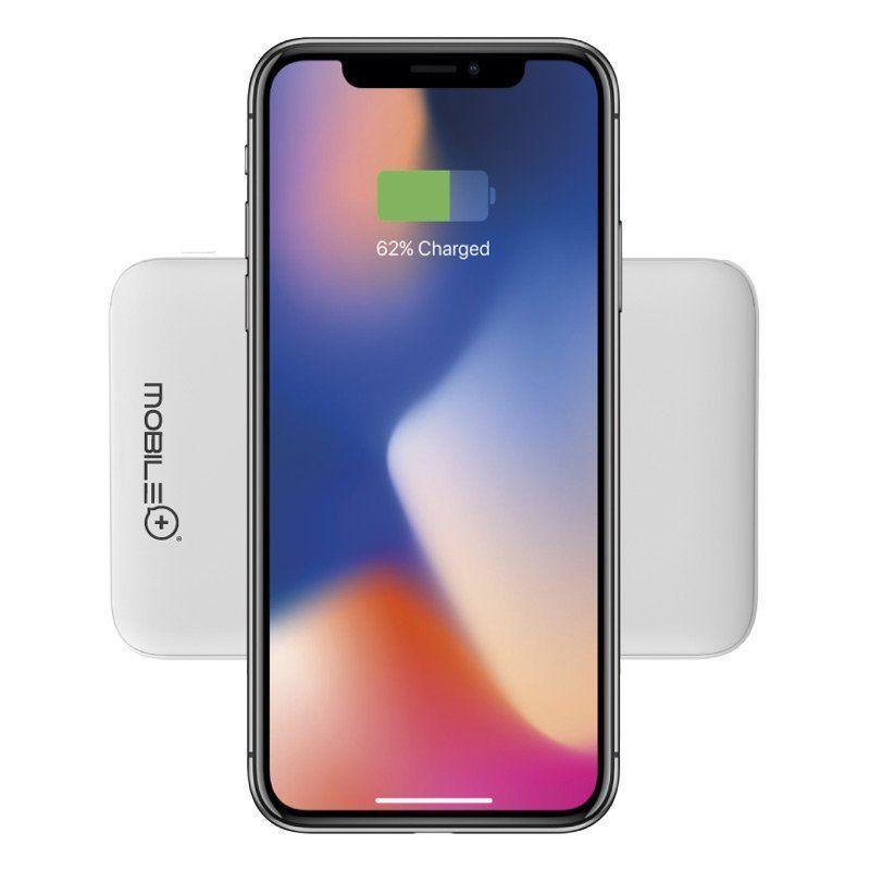 Power Bank con carga inalámbrica, 5000mAh. MOBILE+ MB-PB101 Mobile+ Power Banks - Baterías Externas MB-PB101