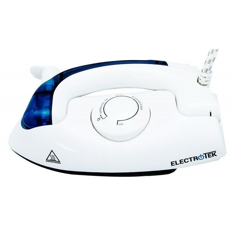 Plancha de viaje con mango plegable, 700W. ELECTROTEK ET-TSI800 ElectroTek Planchas de Vapor ET-TSI800