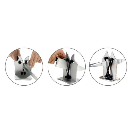 Knife Sharpener. For smooth and serrated blade knives. THULOS TH-KA026