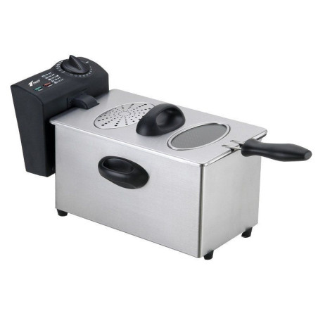 Electric fryer 2.5L, double thermostat, 2000W. Thulos TH-FR2.5v2