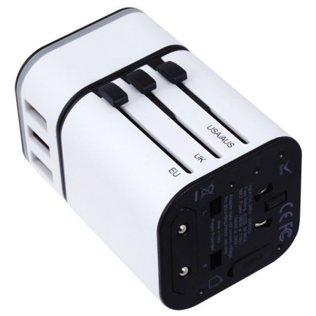 Universal plug adapter. MOBILE+ MB-TA11