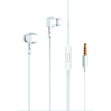 MB-EP001 - Auriculares con micrófono incorporado, cable 1.2 m. MOBILE+ MB-EP001 - Mobile+