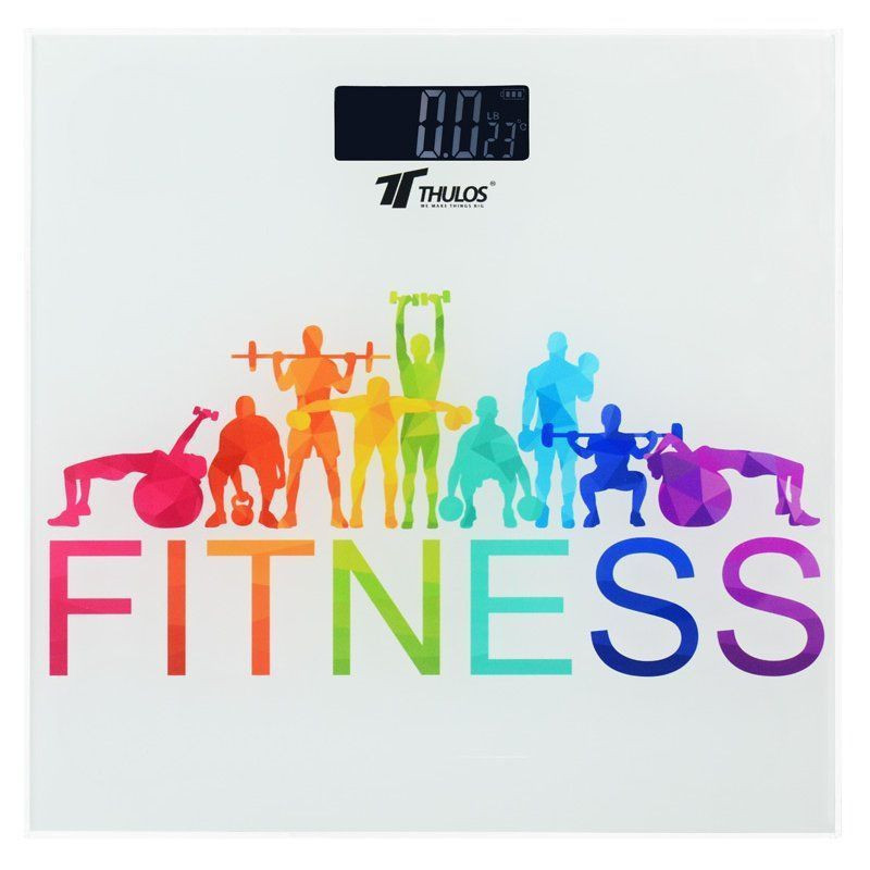 Weighing scale bathroom, max capacity: 180Kg. THULOS TH-BD103