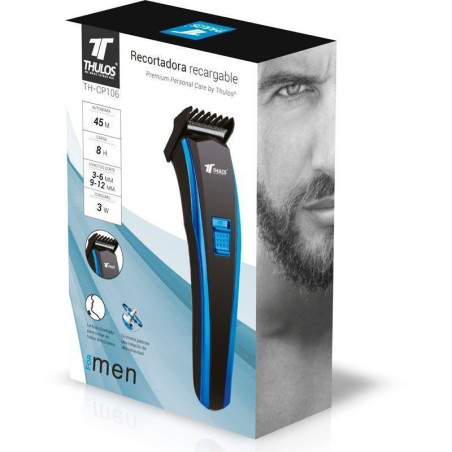 Rechargeable hair trimmer. THULOS TH-CP106