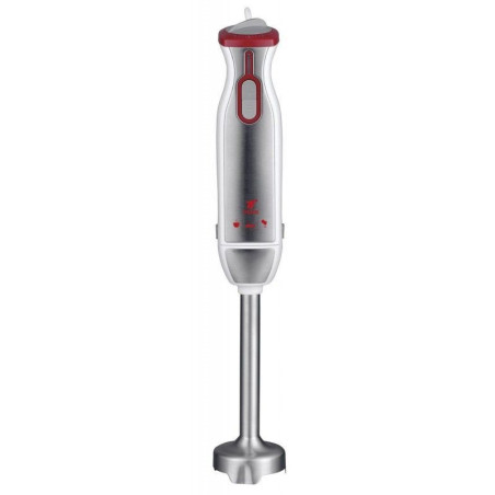 Hand blender with stainless steel body and blades, 2 speeds, turbo ...