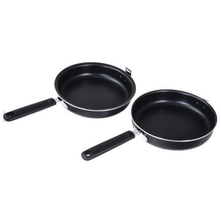 Sartén doble especial para Tortillas y Crepes, dos tamaños: Ø20 y Ø24 cm. THULOS TH-DFP20 / TH-DFP24 Thulos Sartenes de Alumi...