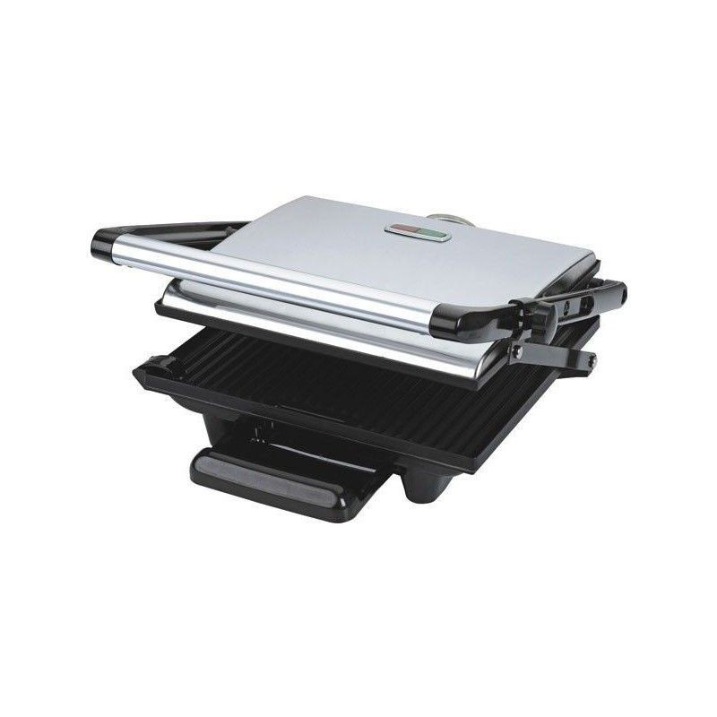 Grill Panini, apertura en diferentes ángulos. 2000W Thulos TH-GP200. Thulos Grill Panini TH-GP200