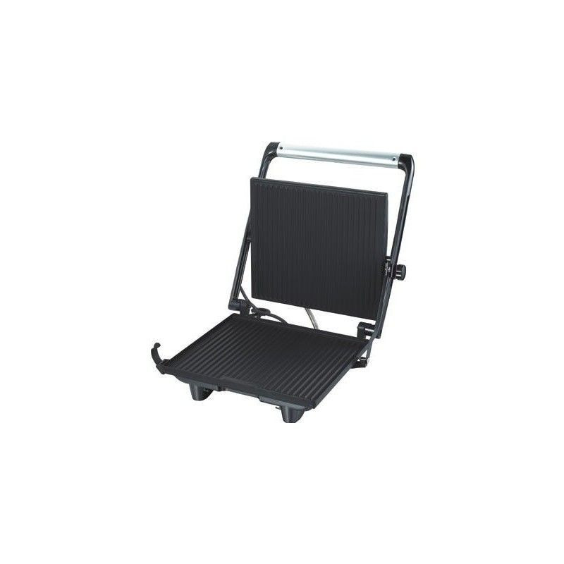 Grill Panini, apertura en diferentes ángulos. 2000W Thulos TH-GP200. Thulos Grill Panini TH-GP200