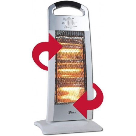 Halogen heater, 3 temperature settings, 400/800 / 1200W. THULOS TH-...
