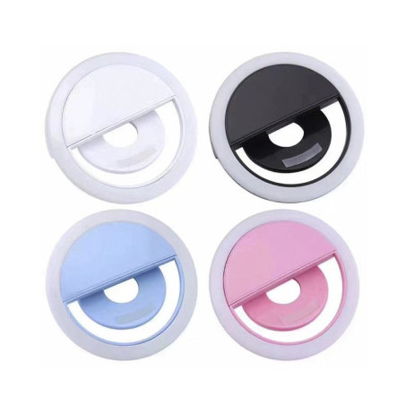 Universal LED Ring Light for Selfie, 8.5cm. MOBILE + MB-RL85