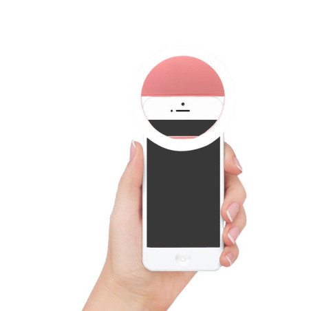 MB-RL85 - Anillo de luz LED Universal para Selfie, 8.5cm. MOBILE+ MB-RL85 - Mobile+