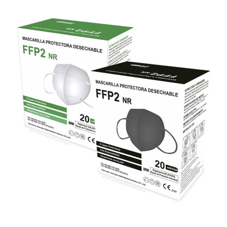 Disposable Protective Mask FFP2 NR. THULOS BQN-KZ-F001
