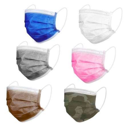 Disposable Protective Masks, 50 Units. THULOS PMSK-10