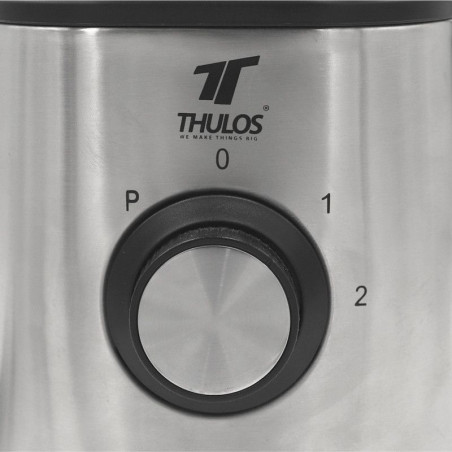 Glass blender, stainless steel body. 1.5 liters and 600W. THULOS TH...