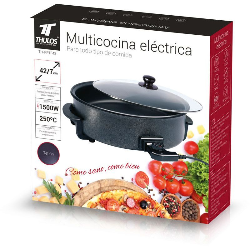 Pizza Pan Ø42/7 cm. revestimiento de teflón Thulos TH-PPTF42 Thulos Pizza Pan TH-PPTF42