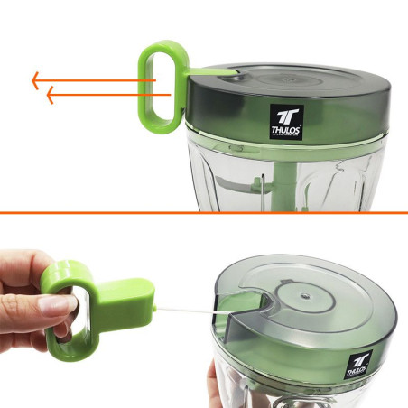 Mini Chopper manual, 650ml. THULOS TH-KA023