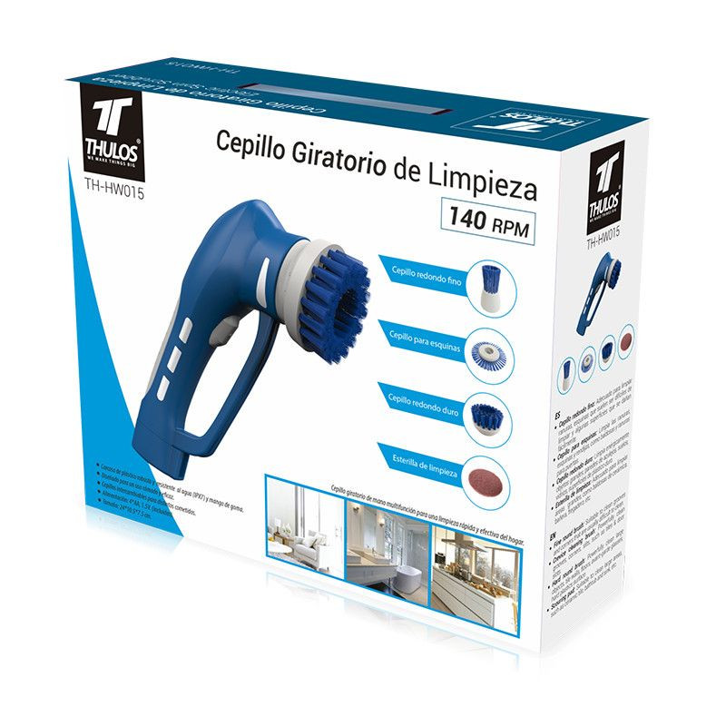 Cepillo de Limpieza Eléctrico. THULOS TH-HW015 Thulos Inicio TH-HW015