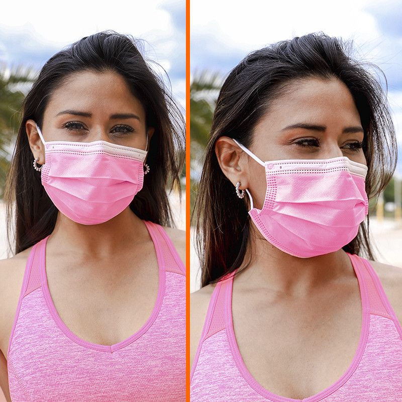 Disposable Protective Masks, 50 Units. THULOS PMSK-10