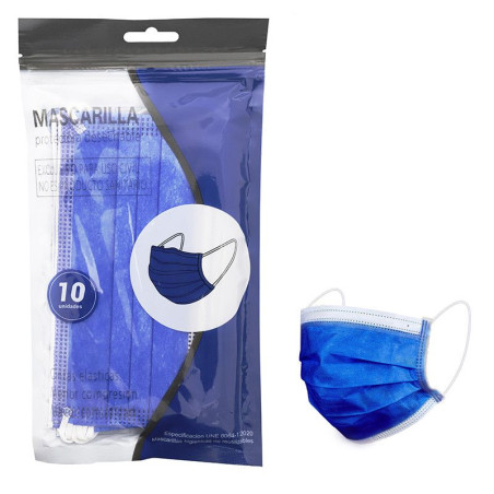 PMSK-10 - Mascarillas Protectoras Desechables, 50 Uds. THULOS PMSK-10 - Thulos