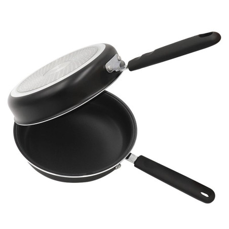 Special double pan for Tortillas and Crepes, two sizes: Ø20 and Ø24...