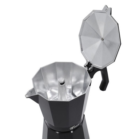 Classic black coffee maker, various capacities: 6, 9 and 12 cups. T...