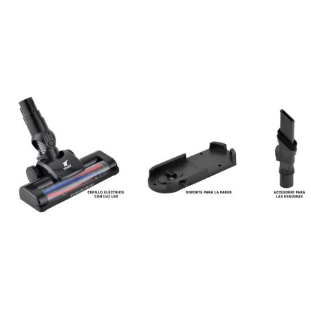 Aspiradora sin cables 2 en 1: Vertical y de Mano. Tecnología Ciclónica, batería: 22.2V/2200mAh. THULOS TH-VC1008 Thulos Aspir...