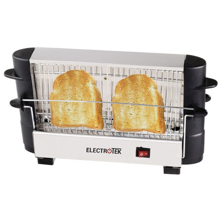 Tostador eléctrico para todo tipo de pan, capacidad 4 rebanadas. ELECTROTEK ET-TPT7500 ElectroTek Tostadores Verticales ET-TP...