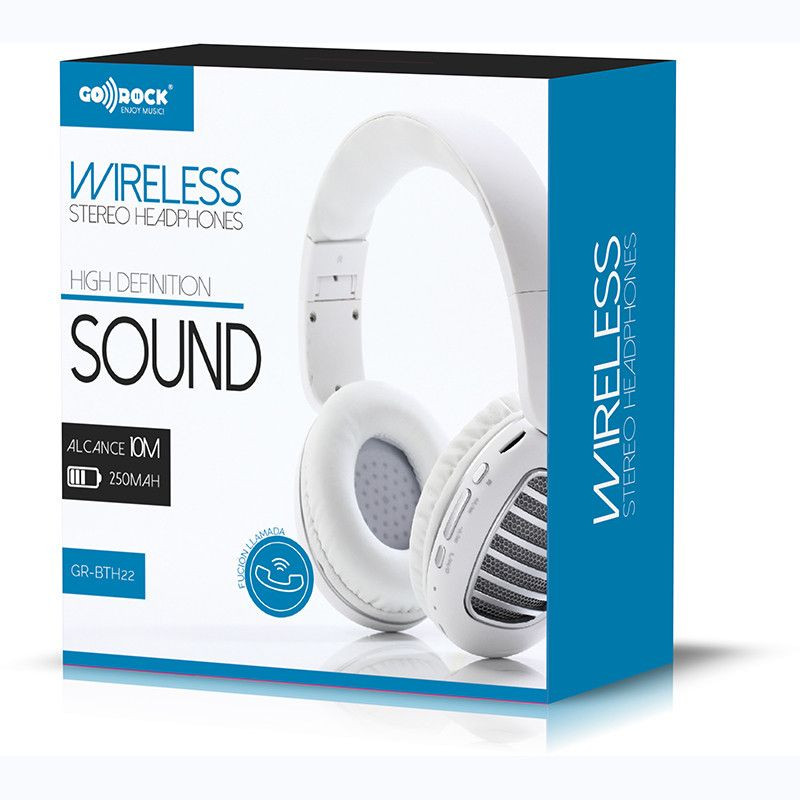 WIRELESS V5.0 STEREO HEADPHONES. GO-ROCK GR-BTH22