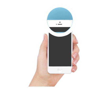 MB-RL85 - Anillo de luz LED Universal para Selfie, 8.5cm. MOBILE+ MB-RL85 - Mobile+
