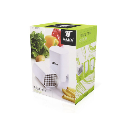 Cortador de patatas, con cuchillas de acero inoxidable. THULOS TH-KA201 Thulos Picadoras, Cortadoras y Ralladoras Manuales TH...