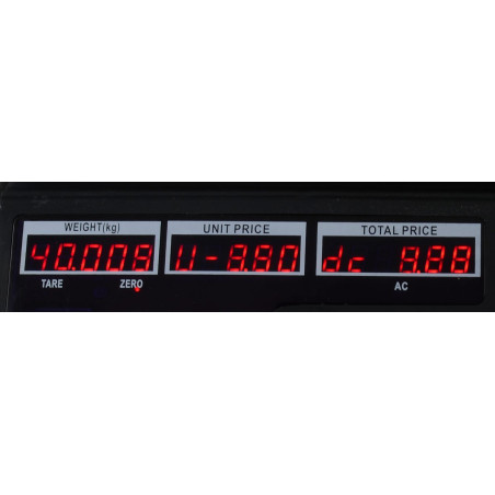 Electronic digital scale, 40kg capacity. Thulos TH-BD40