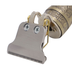 Hair trimmer, vintage style, metal body and carbon steel blade. THU... 2