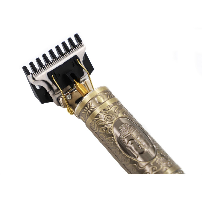 Hair trimmer, vintage style, metal body and carbon steel blade. THU...